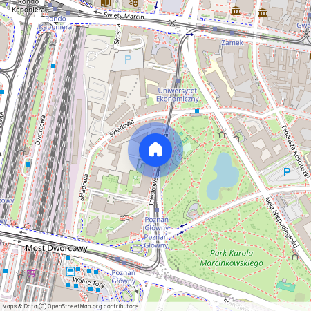 ul. Towarowa, Centrum, Stare Miasto, Poznań, wielkopolskie