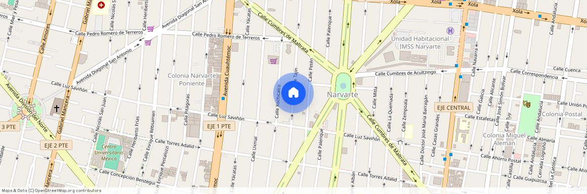 Se departamento Tajín, Narvarte Poniente, Ciudad de México, CDMX, Colonia Narvarte Poniente, C.P. 03020, Df / Cdmx