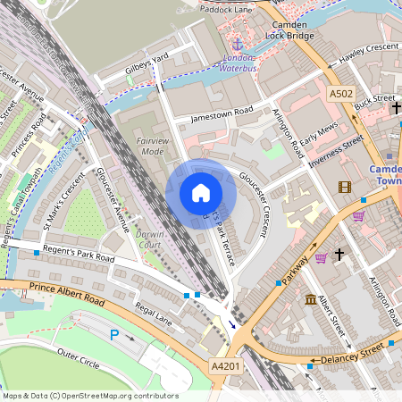 Oval Road, Camden, NW1, London