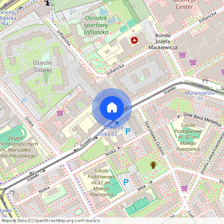 ul. Stawki, Muranów, Śródmieście, Warszawa, mazowieckie