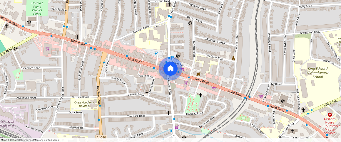 Soho Road, Birmingham, B21