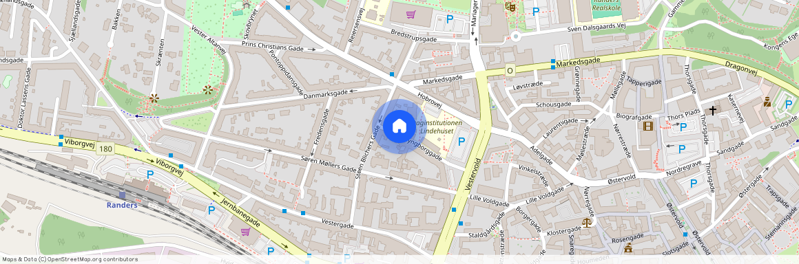 Randers C, 16, 1., Slyngborggade, 8900