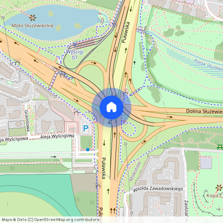 ul. Puławska, Służew, Mokotów, Warszawa, mazowieckie