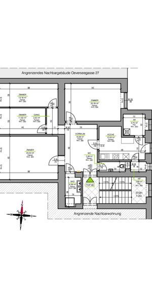 Generalsanierte 4-Zimmerwohnung beim Oeverseepark- Provisionsfrei! - Photo 2