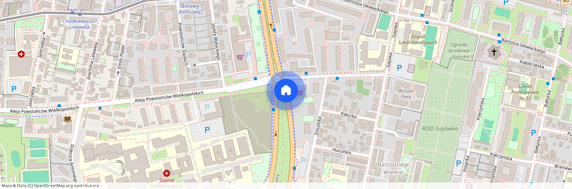 ul. Aleja Stefana Kardynała Wyszyńskiego, Bartodzieje, Bydgoszcz, kujawsko-pomorskie