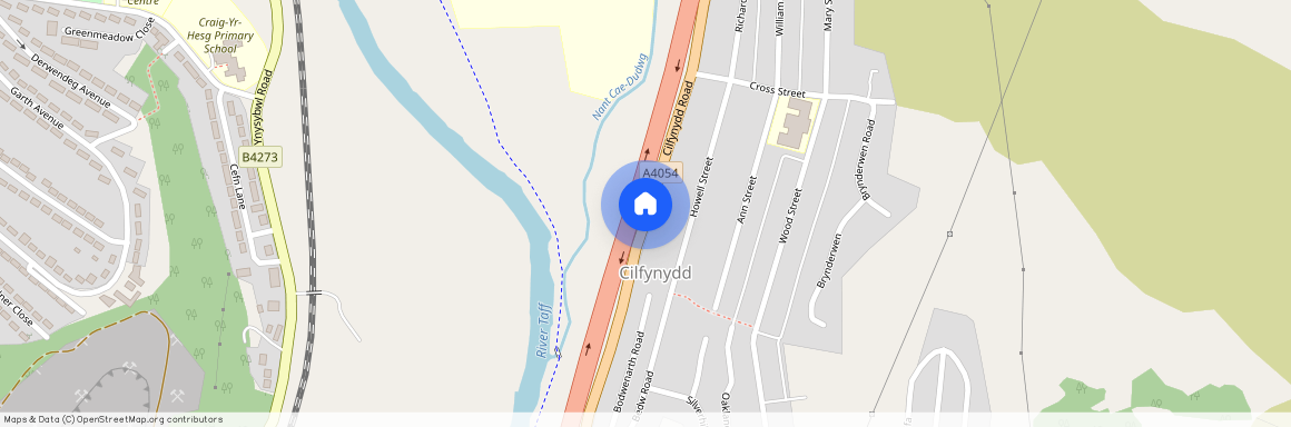 Cilfynydd Road, Pontypridd CF37