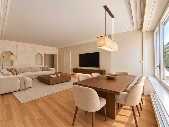 RARE: spacieux appartement de 4.5 pièces avec terrasse et piscine/ unique 2 bedroom unit - Foto 1