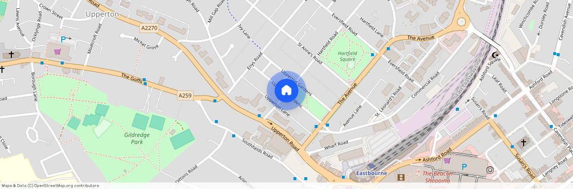 Upperton Gardens, Eastbourne, BN21