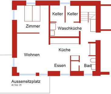 2.5 Zimmer, 55 m², EG - Photo 1