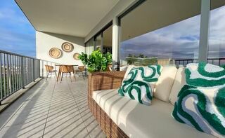 Apartment new sea view 2 bedrooms Ericeira Santo Isidoro Mafra - gated community, sea view, air conditioning, furnished, parking lot, swimming pool, garden, balcony, store room, kitchen, solar panels - Photo 1