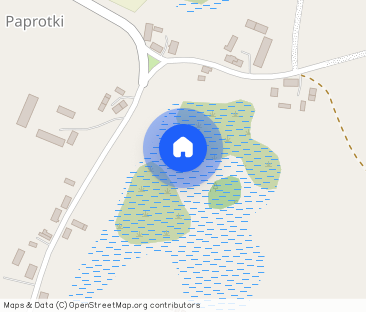 Wynajmę mieszkanie M3 70 m2 umeblowane, 2 łazienki Paprotki gm. Miłki - Фото 1