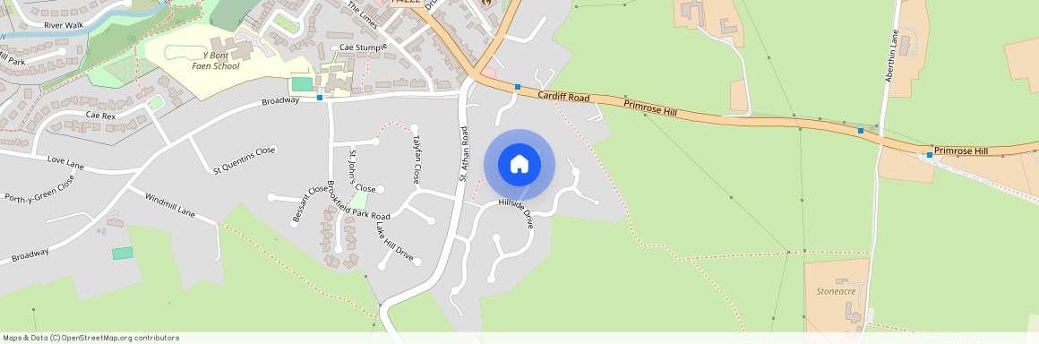 Primrose Close, Cowbridge