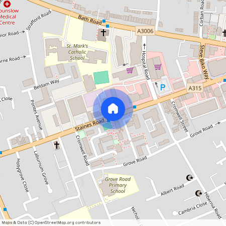 Staines Road, Hounslow, TW3