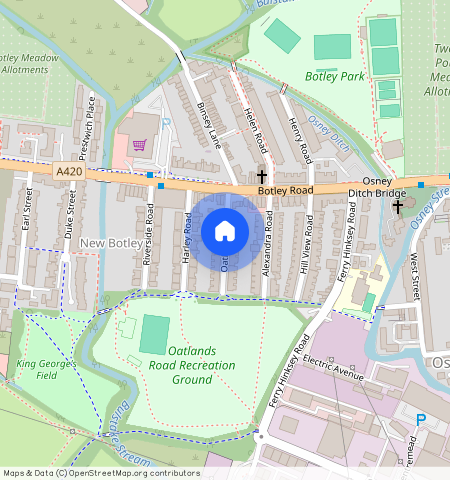 Oatlands Road, Oxford, OX2