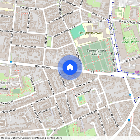 Sint Anna Noord, 5038 NJ, Bredaseweg, Tilburg