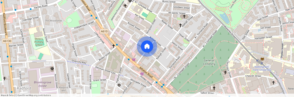 Newdigate St, NG7 4FD, Nottingham