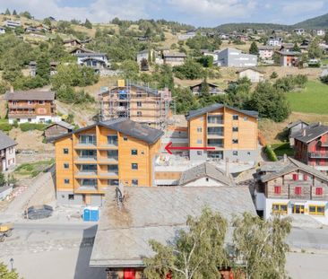 3.5-Zimmerwohnung zur Miete (Erstbezug): Neubau Hasol in Bürchen - Photo 6