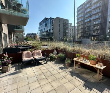 Moderne stuelejlighed med stor terrasse ved Østre Havn - Photo 4