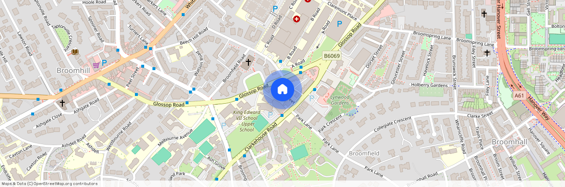 Glossop Road, Broomhill, Sheffield