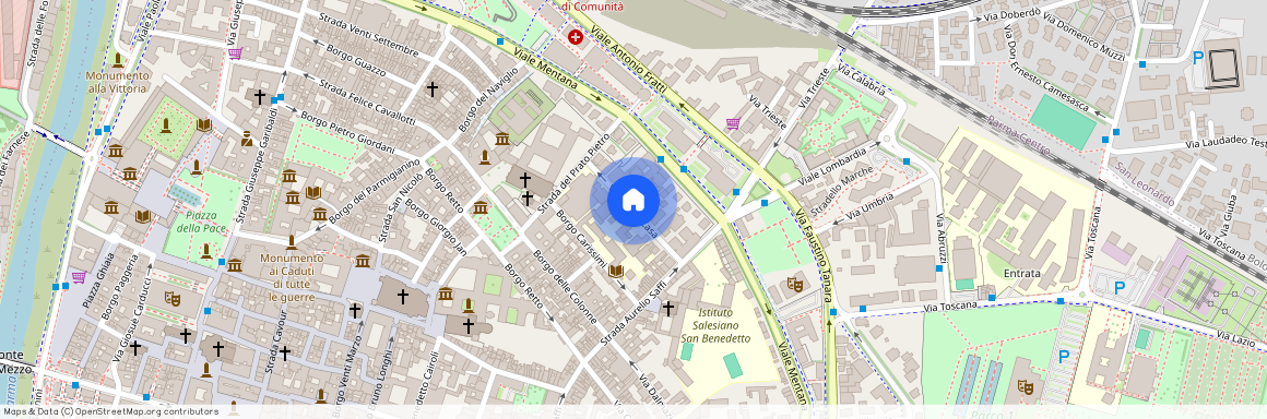 Via Emilio Casa, Parma