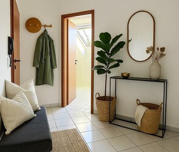 Moderne 2-Zimmer-Wohnung mit Balkon, Einbauküche & Stellplatz - Photo 3