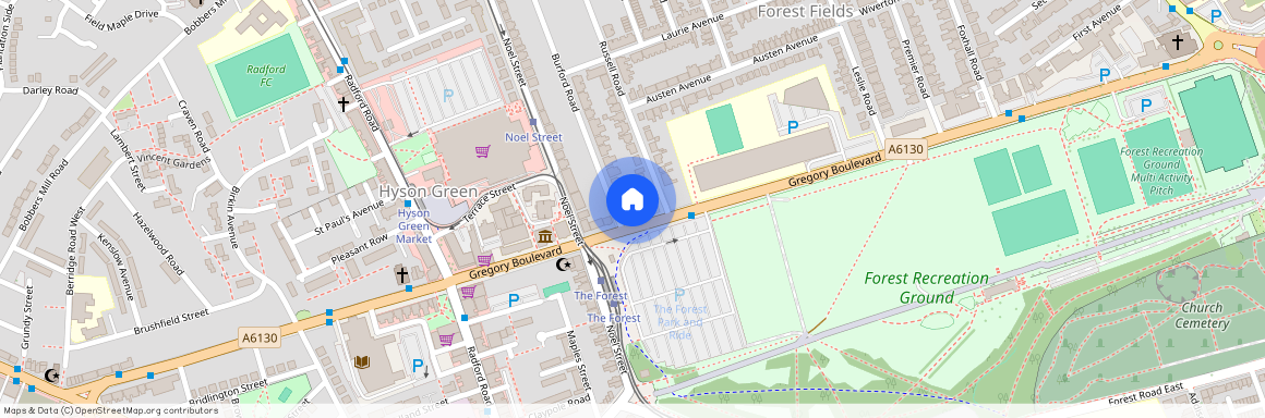 Russell Road, Forest Fields, Nottingham, NG7