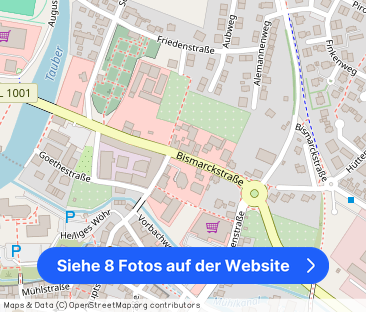 Stilvolle 3-Zimmer-Wohnung mit Stellplatz im Herzen von Weikersheim - Foto 1
