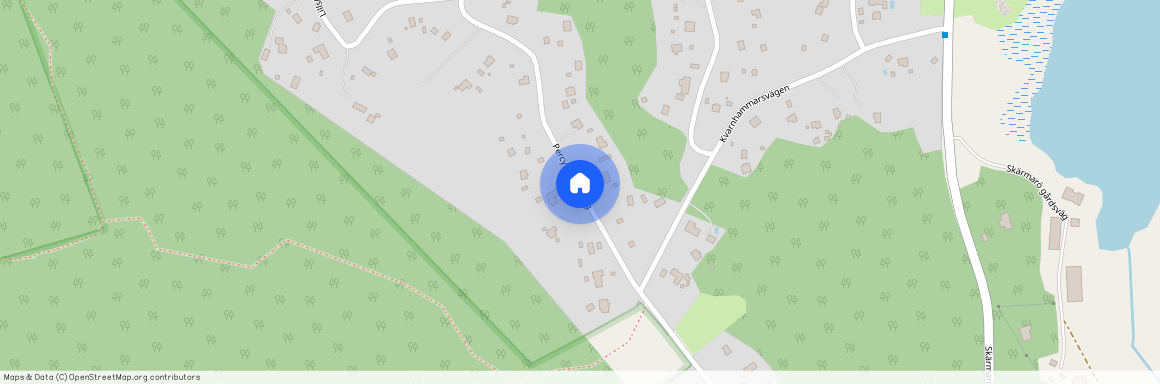 Percy Tamms väg, Värmdö