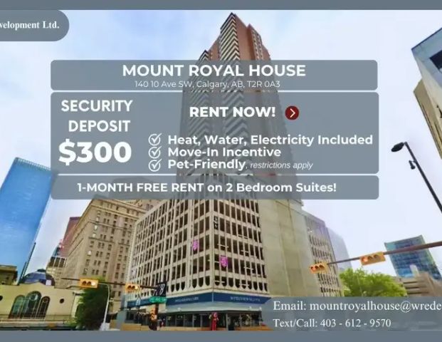 MOUNT ROYAL HOUSE | 140 10 avenue SW, Calgary - Photo 1
