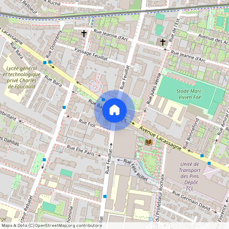 Rue Feuillat, Francja, Lyon