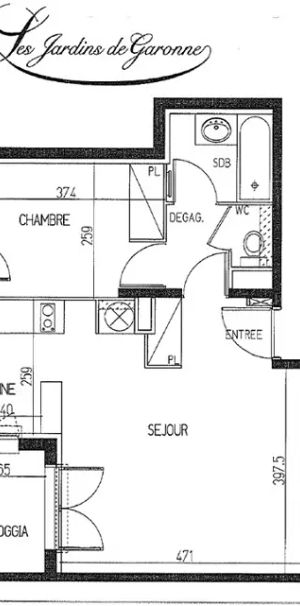 Location appartement 2 pièces - 44m² à Toulouse (31200) - Photo 2