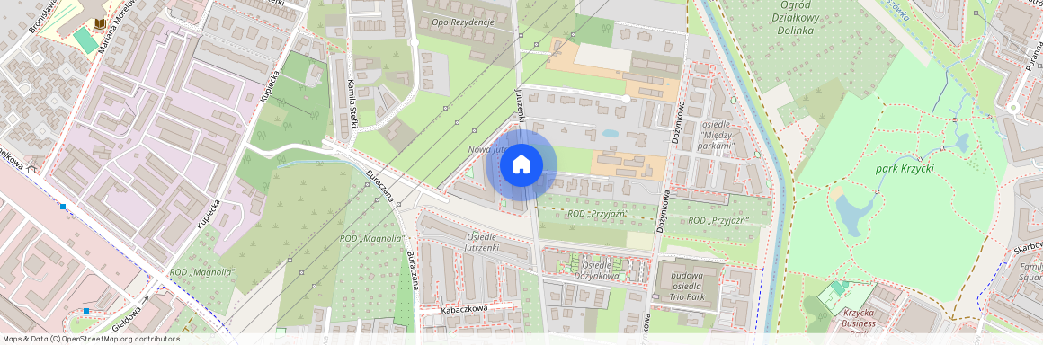 ul. Jutrzenki, Klecina, Krzyki, Wrocław, dolnośląskie