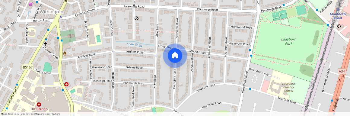 Fairholme Road, Withington, Manchester, M20