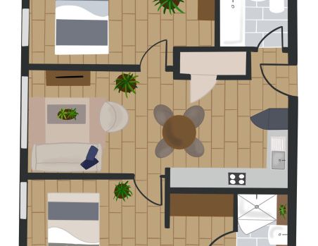 Apartment Type B3F Atlantic Night - Photo 1