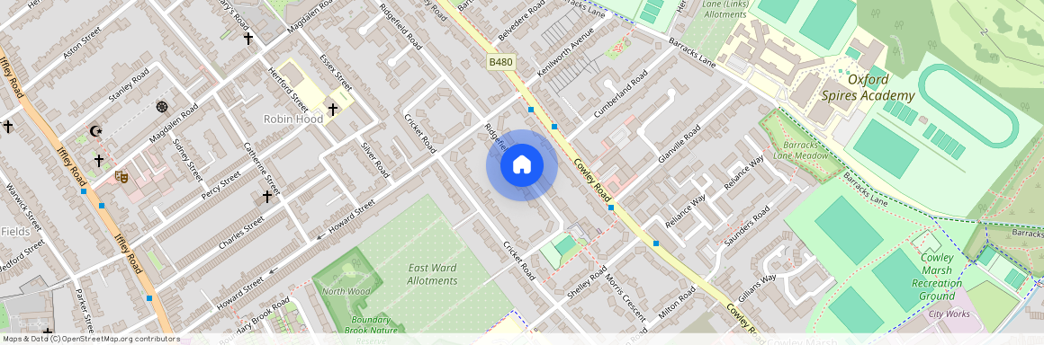 Ridgefield Road, Cowley, Oxford, OX4