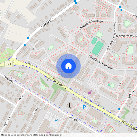 Mieszka I, Kwidzyński, Kwidzyn, Osiedle Piastowskie