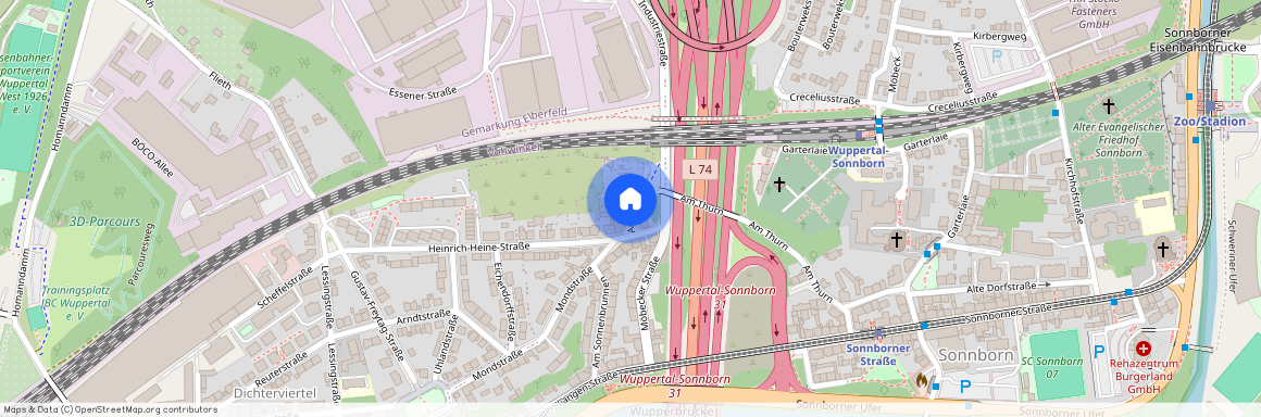 Am Thurn 4, 42327 Wuppertal - Deutschland - Nordrhein-Westfalen - Wuppertal - Vohwinkel