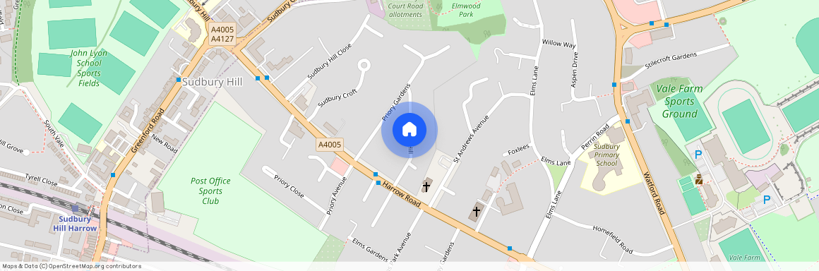 Priory Hill, Wembley, Middlesex, HA0