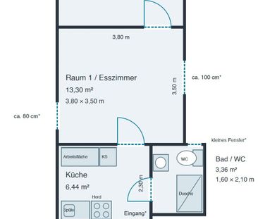 einfache Altbauwohnung mit charaktervollen Holzverkleidungen - Photo 5
