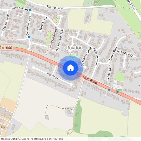 Newstead Walk, Diss, Roydon