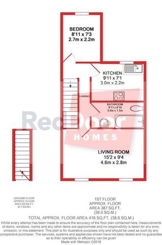 1 bedroom apartment to rent - Photo 3