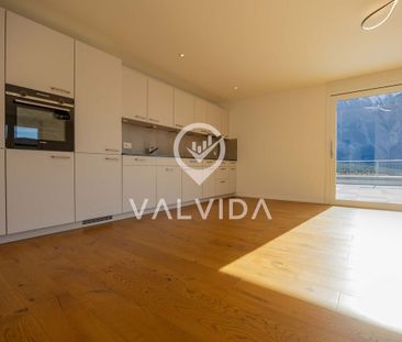 Wohnen mit Weitblick - modern 2.5-Zimmer-Attikawohnung in the Leuke... - Foto 4