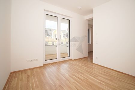 ++ Erstbezug ++ Moderne 1,5-Zimmer-Wohnung mit TG-Stellplatz, Balkon und Wärmepumpe - Foto 4