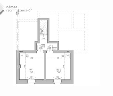 Pronájem bytu 3+kk 77 m2 - Fotografie 1