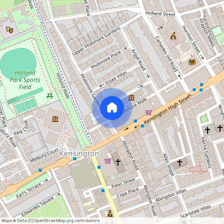 Phillimore Gardens, Kensington, London W8