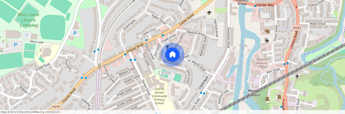 Beeston Street, Northwich, Cheshire, CW8