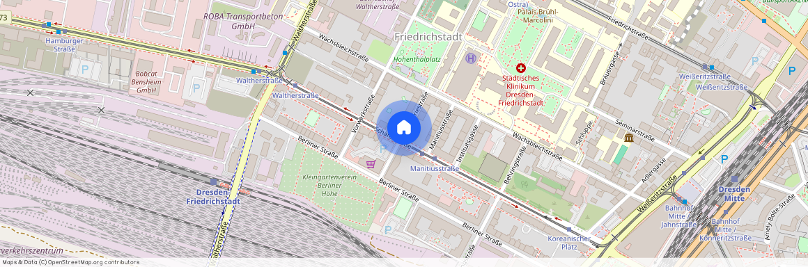 Menageriestraße, 01067 Dresden - Friedrichstadt