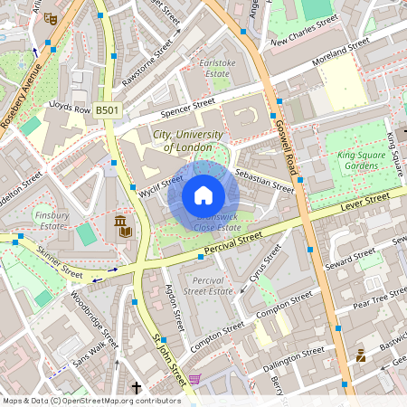Brunswick Close Estate Tompion Street, London EC1V 0HN