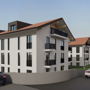 Beau 3.5 mansardé avec grande baie vitrée sur balcon protégé - Foto 2