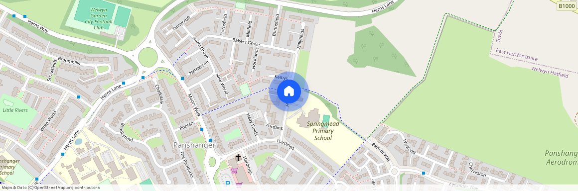 Hilly Fields, Welwyn Garden City, AL7